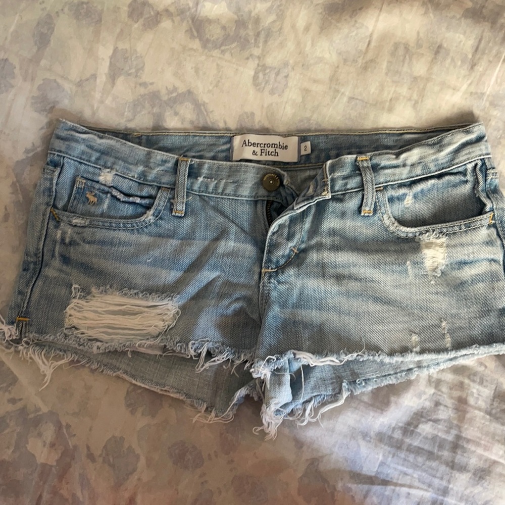 Abercrombie and Fitch cutoff shorts